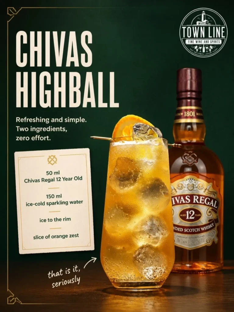 Chivas Regal 12 highball recipe
